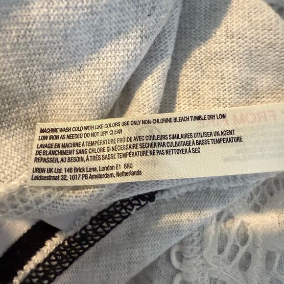 Free People jumpsuit one piece cotton lace onesie romper Movement Small - Picture 10 of 10